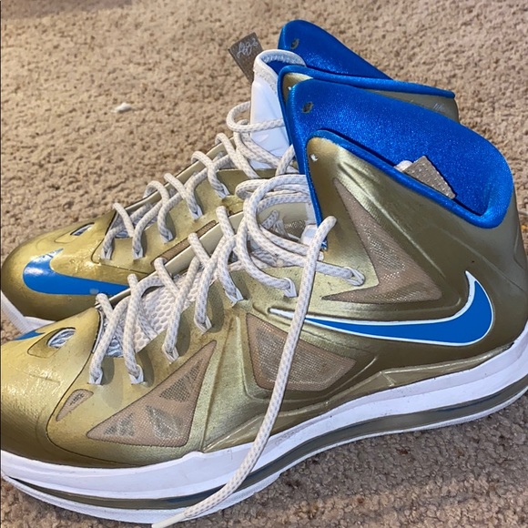 Custom lebron X (10) custom “Zeus”